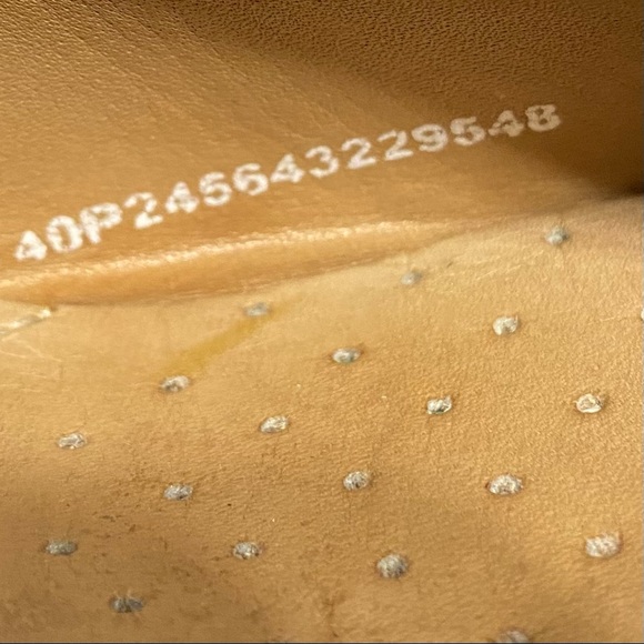 ECCO Maryjanes Sz 40 / 10 Red Burgundy Leather Clogs Strap & Buckle - Picture 9 of 11